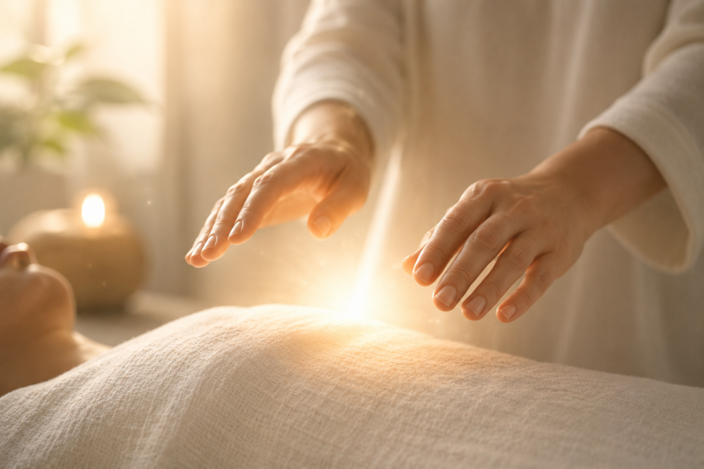 cuidado humano e presença mundoreiki